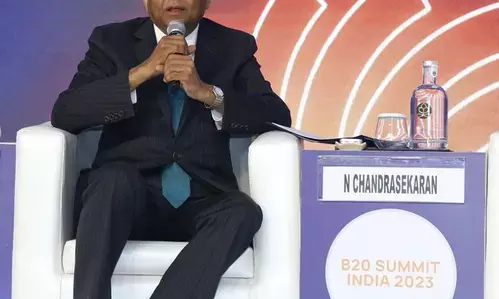 N Chandrasekharan : भारत की विकास यात्रा दुनिया के भविष्य को आकार देगी: एन चन्द्रशेखरन