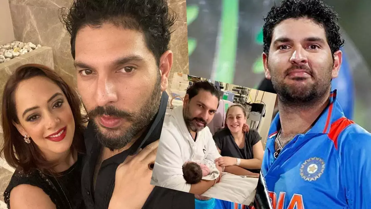 Yuvraj Singh : टीम इंडिया के पूर्व खिलाड़ी के घर आई नन्ही मेहमान, दूसरी बार बने युवराज सिंह पिता, यहां देखिए तस्वीरें...