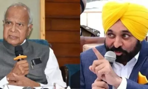 Punjab Politics : राष्ट्रपति शासन की चेतावनी पर बोले पंजाब सीएम, नियंत्रण में है कानून व्यवस्था
