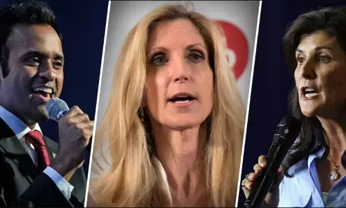 America News: लेखिका कोल्‍टर ने निक्‍की और रामास्‍वामी पर निकाली नस्‍लवादी  टिप्‍पणी, लोगों का फूटा आक्रोश