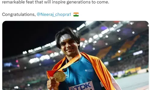 Neeraj Chopra Update : केजरीवाल ने स्वर्ण जीतने पर नीरज चोपड़ा दी बधाई - NPG news