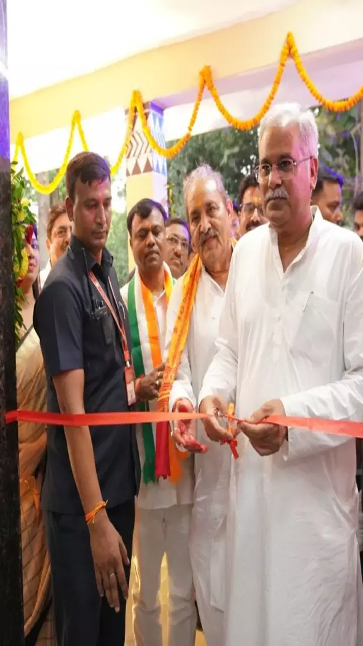 फोटो में देखिए चंपारण में CM भूपेश ने किया राम वनगमन पथ का लोकार्पण...