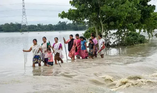 Assam Flood News: असम में बाढ़ की स्थिति गंभीर, 105 गांव डूबे, 3059 हेक्टेयर फसल जलमग्न