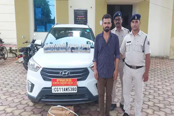 CG-पत्रकारिता की आड़ में नशे का धंधा, प्रेस लिखी कार में कफ सिरप और टेबलेट सप्लाई करते दो गिरफ्तार...
