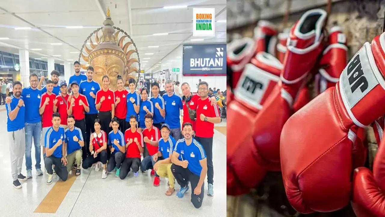 Indian Boxing : एशियाई खेलों से पहले 17 दिवसीय ट्रेनिंग कैंप के लिए भारतीय मुक्केबाजी दल चीन रवाना...