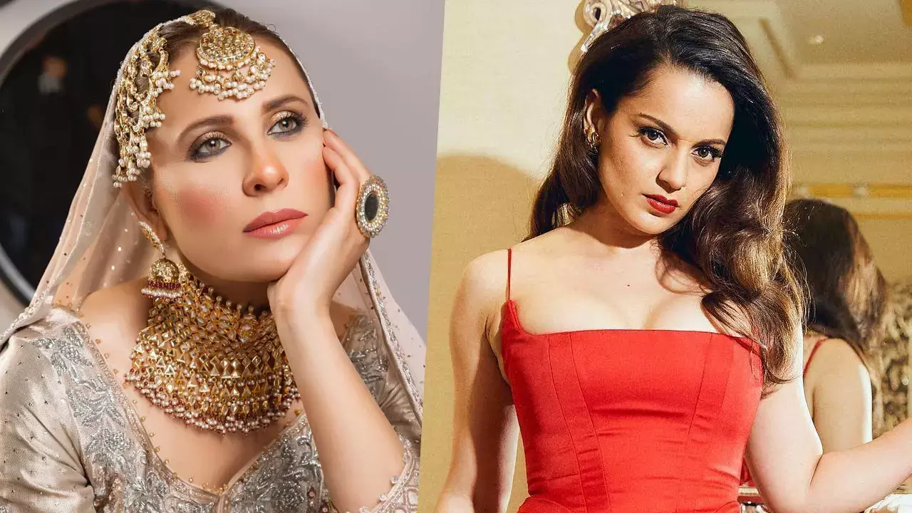Kangana Ranaut - Nausheen Shah : कंगना से परेशान ये पाकिस्तानी एक्ट्रेस? सरेआम मारना चाहती है थप्पड़, वजह पूछने पर किया ऐसा कमेंट...देखें वीडियो...