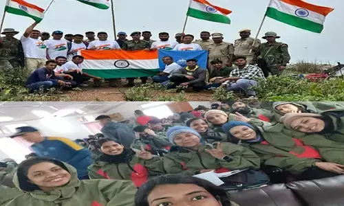 RAIPUR NEWS: देश के 14 राष्ट्रीय पर्वतारोही पहुंचे रायपुर, हर शिखर तिरंगा अभियान के तहत गैरलाटा पीक पर फैलाएंगे तिरंगा