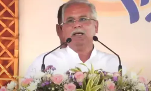 bharose ka sam‍melan  राजनांदगांव में सीएम भूपेश की घोषणा: केंद्र चावल ले या न ले, हम किसानों से 20 क्विंटल प्रति एकड़ धान खरीदेंगे