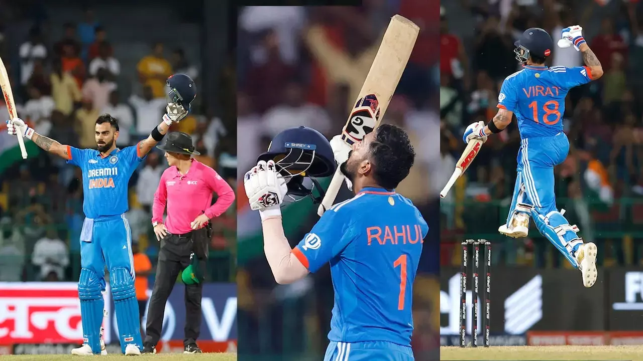 Asia Cup Super-4 2023 : विराट कोहली ने जड़ी 77वीं सेंचुरी, सचिन को पीछे छोड़ते हुए बनाए सबसे तेज 13 हजार रन...