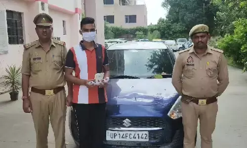 Greater Noida : फर्जी STF कर्मचारी बनकर रंगदारी वसूलने वाला युवक गिरफ्तार