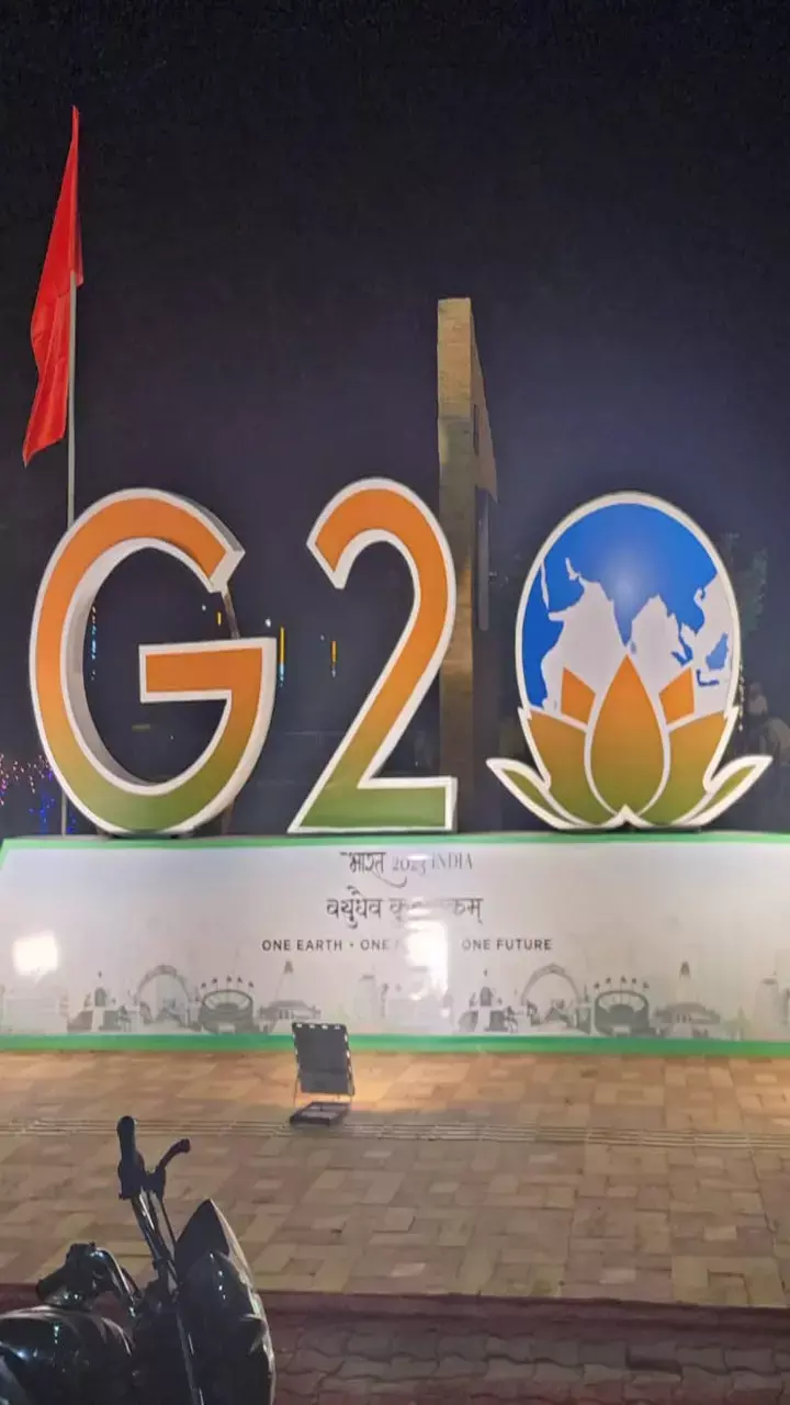 PHOTO में देखिए, G-20 की बैठक के लिए दुल्हन की तरह सजा नया रायपुर...