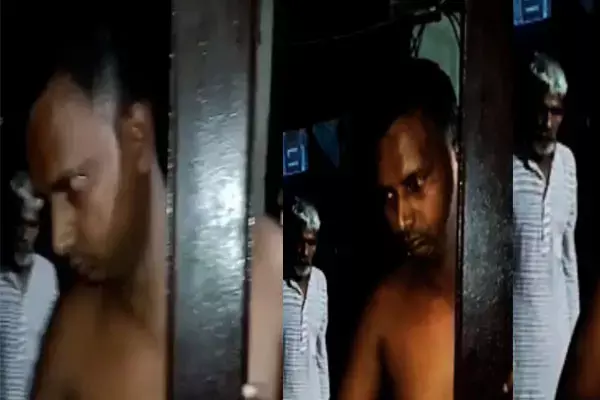 युवती के साथ सब इंस्पेक्टर आपत्तिजनक हालत में पकड़ाया, ग्रामीणों ने खंभे से बांधकर की पिटाई