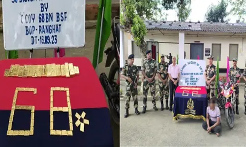 Gold Smuggling: भारत-बांग्लादेश सीमा पर 23 किलो सोने के साथ BSF ने पात्रा को किया गिरफ्तार