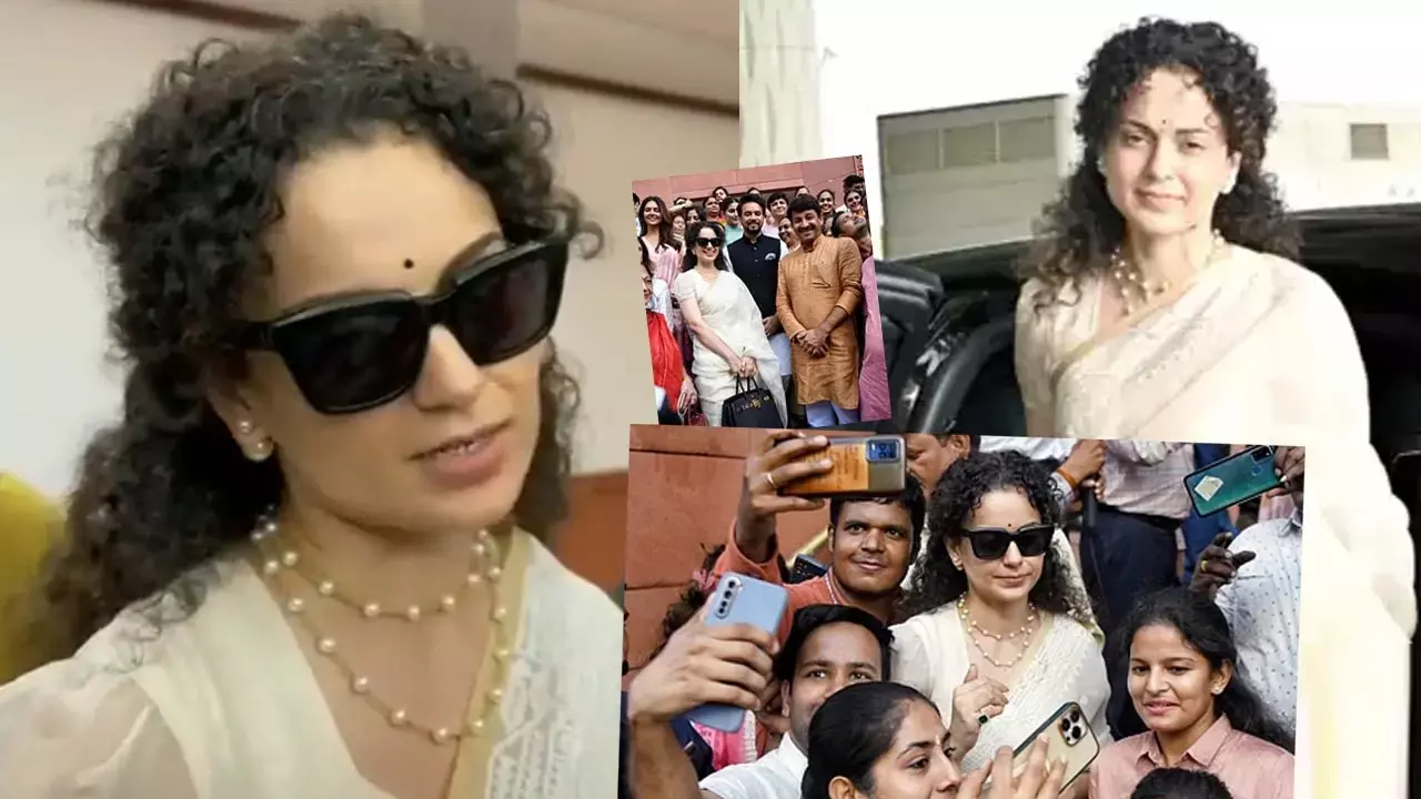 Kangana Ranaut News: नए संसद भवन पहुंचीं कंगना रनौत, महिला आरक्षण बिल पर की पीएम मोदी की जमकर तारीफ, जानिए क्या कहा ऐसा...