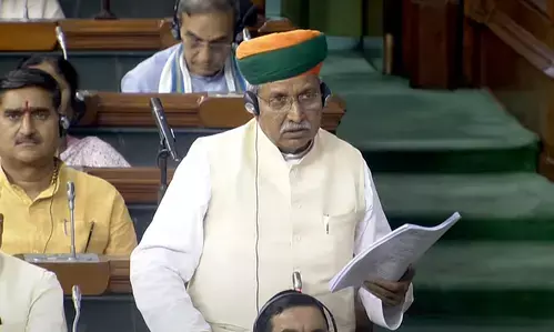 Womens Reservation Bill: लोकसभा व देश की सभी विधानसभाओं में एक तिहाई सीटें नारी शक्ति के लिए- मेघवाल