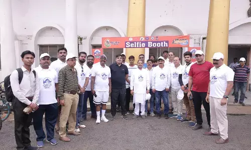 बचपन से पचपन तक के लोगों ने साइकिल चलाकर दिया स्वच्छता का संदेश, स्वच्छता ही सेवा और स्वच्छता लीग के तहत निगम का आयोजन