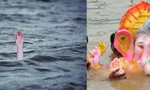 Gujarat News: गुजरात में गणेश प्रतिमा विसर्जन के दौरान हादसा, मामा-भांजे की डूबने से मौत