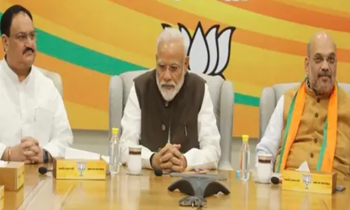 Deen Dayal Upadhyay Jayanti: मोदी, शाह और नड्डा ने किया झुककर नमन