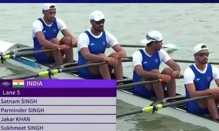 एशियन गेम: रोइंग स्पर्धा में दो कास्य पदक, भारत ने जीते पांच पदक