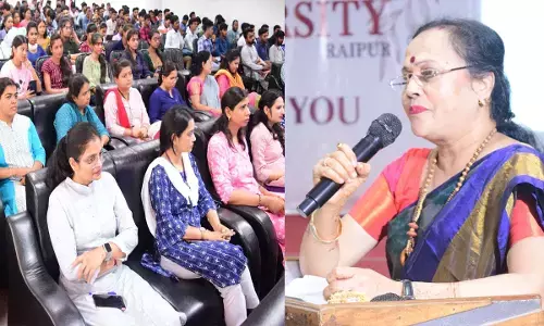 आंजनेय विश्वविद्यालय में प्रभावी कुशल संचार पर व्याख्यान का आयोजन...