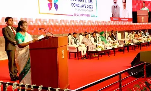 MP News: शहरों और नगरवासियों की बढ़ती आकांक्षाओं और जरूरतों को ध्यान में रखकर भविष्य का रोडमेप तैयार करें-राष्ट्रपति मुर्मु