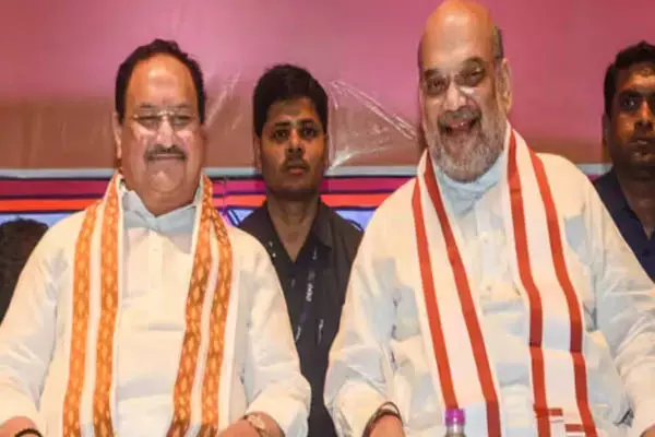 Amit Shahs visit to Raipur: भाजपा में आज कुछ बड़ा होगा: शाह के साथ अचानक नड्डा भी पहुंचे रायपुर, परिवर्तन यात्रा पर लेंगे रिपोर्ट