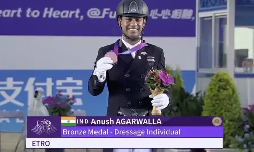 Asian Games 2023: अनुश अग्रवाल ने रचा इतिहास, घुड़सवारी की ड्रेसेज स्पर्धा में जीता ब्रॉन्ज मेडल