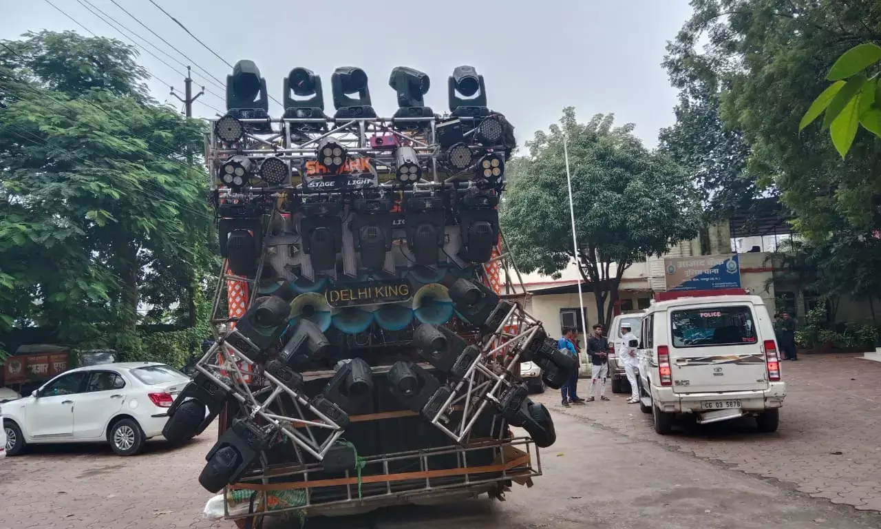 Raipur News: तेज आवाज से डीजे बजाने वालों के खिलाफ कार्रवाई, 25 संचालकों के खिलाफ कार्रवाई, डीजे भी जब्त