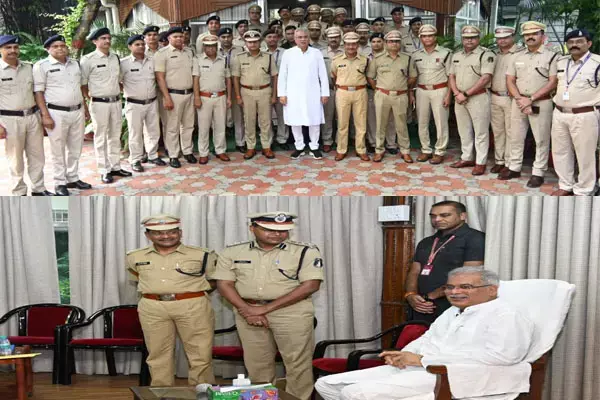 रायगढ़ एक्सिस बैंक डकैती मामला: सीएम ने की पुलिसकर्मियों की तारीफ, डकैती को सुलझाने वाली पुलिस को मिलेगा विशेष प्रोत्साहन...