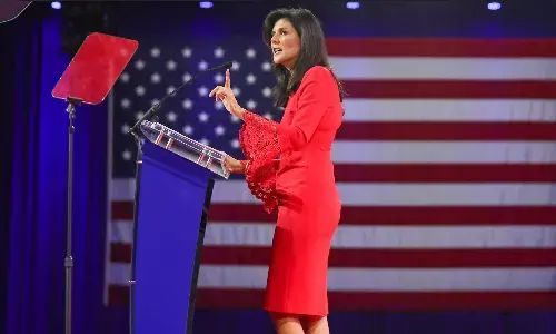 Nikki Haley News: सर्वेक्षण में भारतीय-अमेरिकी हेली ने बाइडेन को 19 अंकों से हराया