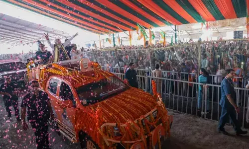 PM Modis visit to Bilaspur: धान पर फिर सियासत सुलगा गए पीएम, कांग्रेस बोली- फिर झूठ बोल गए मोदी