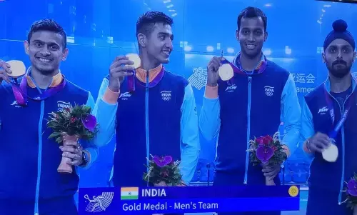 Asian Games 2023: स्क्वैश में भारत ने पाकिस्तान को हराया, फाइनल में जीता गोल्ड मेडल