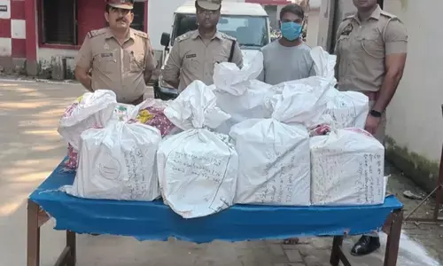 Bijnore Latest News: शराब बेचते एक तस्कर गिरफ्तार - बरामद हुई विदेशी शराब