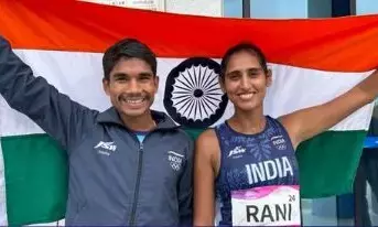 Asian Games: मंजू रानी, राम बाबू ने 35 किमी रेस वॉक मिश्रित टीम में कांस्य पदक जीता, पदकों की संख्या पहुंची 70