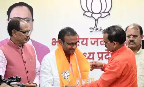 MP Election 2023 : चुनाव से पहले कांग्रेस को लगा बड़ा झटका, कांग्रेस विधायक सचिन बिरला भाजपा में हुए शामिल