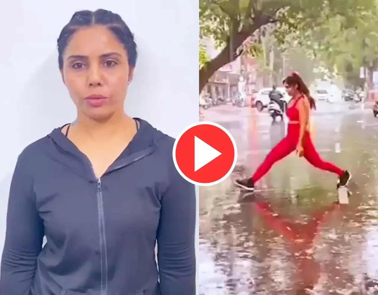 Viral Video: बीच सड़क पर महिला ने कर दी ऐसी हरकत, VIDEO वायरल होते ही पुलिस का आया बड़ा ऐक्शन...