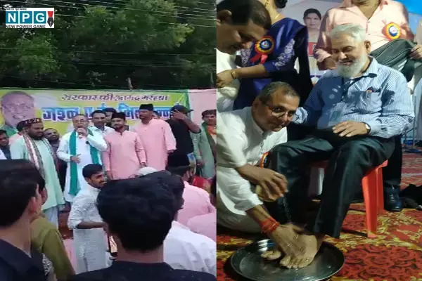 CG फोटो पर घिरे विधायक जी: पैर धोते फोटो पर सोशल मीडिया में आई प्रतिक्रियाओं की बाढ़, लोग लिख रहे...