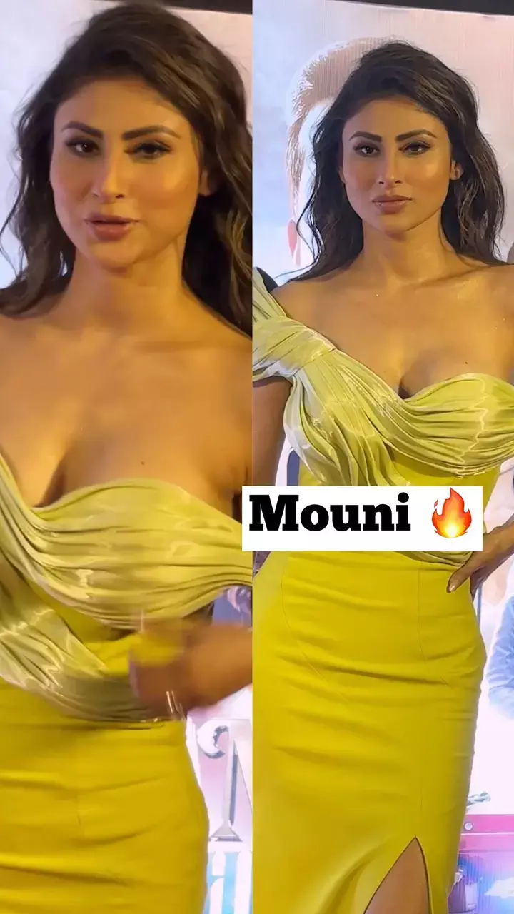 Mouni Roy Photos: कैमरे के सामने कंधे से खिसकी मौनी रॉय की ड्रेस, किलर VIDEO ने बढ़ाया इंटरनेट का पारा