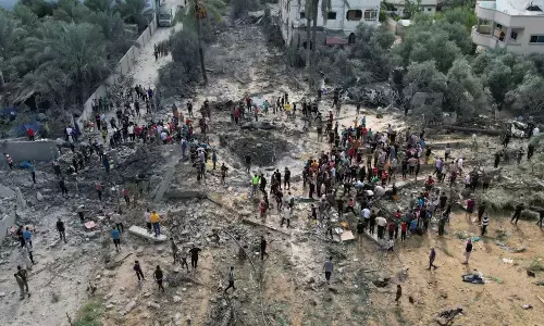 Gaza hospital Rocket Attack: इजरायल ने गाजा के अस्पताल पर की बमबारी, धमाके से 500 से ज्यादा लोगों की दर्दनाक मौत