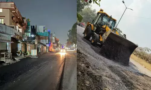 शहरी सड़कों के रेस्टोरेशन और डामरीकरण में जुटा रायपुर स्मार्ट सिटी व नगर निगम अमला, नवंबर तक पूरा हो जायेगा सड़क डामरीकरण का काम