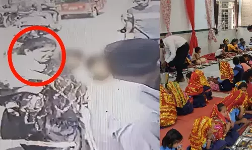 Bhopal News: कन्याभोज के बहाने बच्चियों को किया अगवा, सामने आया CCTV वीडियो