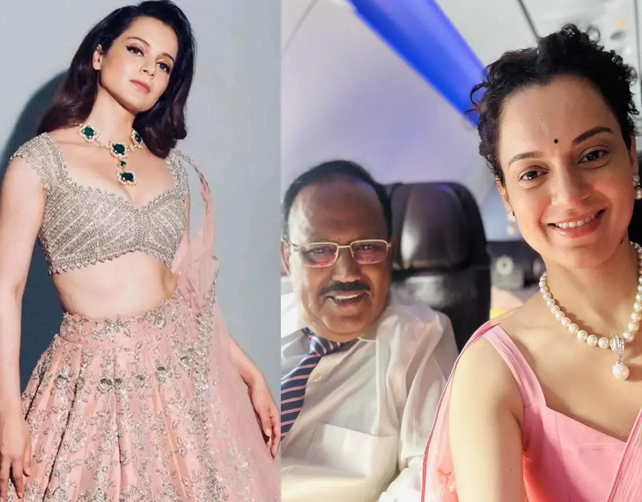 Kangana Ranaut-Ajit Doval: फिल्म तेजस की रिलीज होने से पहले अजीत डोभाल से मिली कंगना रनौत, इंस्टा स्टोरी शेयर कर कही ये बड़ी बात...