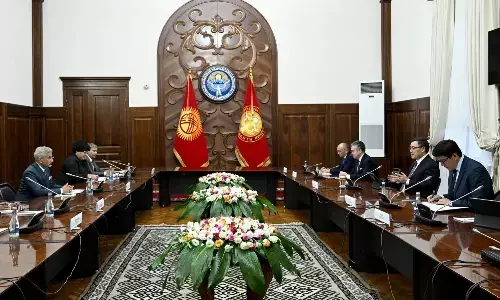 S Jaishankar SCO Meeting: SCO की बैठक में शामिल हुए  विदेश मंत्री एस. जयशंकर, बोले- संगठन में शामिल देशों का और करीब आना जरूरी