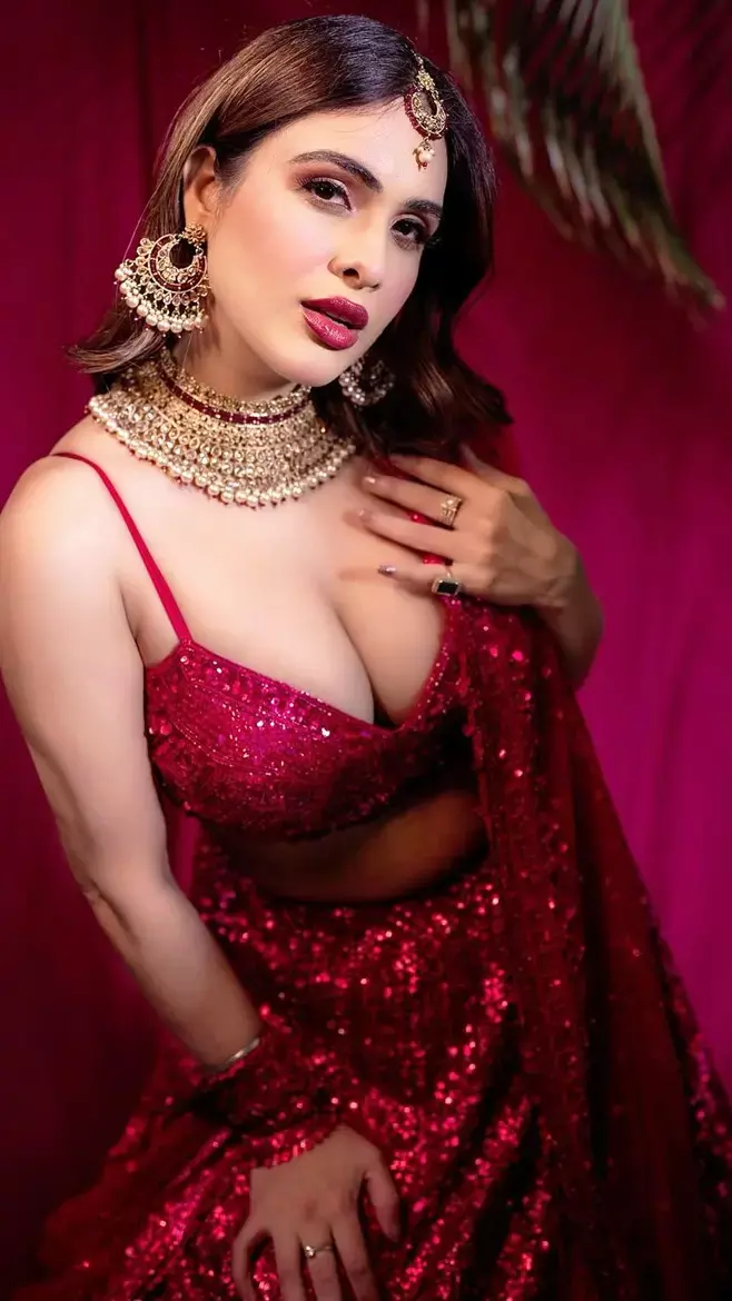 लाल ड्रेस में नेहा मलिक पर चढ़ा बोल्डनेस का बुखार, VIDEO देखकर लोगों के छूटे पसीने