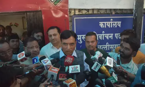 Chhattisgarh Assembly Election 2023: प्रशासन की आयोग से शिकायत: मांडविया बोले- कांग्रेस के एजेंट की तरह काम कर रहे हैं राज्य के अफसर