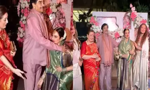 रेखा ने छुए शत्रुघ्न सिन्हा के पैर, एक्टर ने लगाया गले, देखें Video