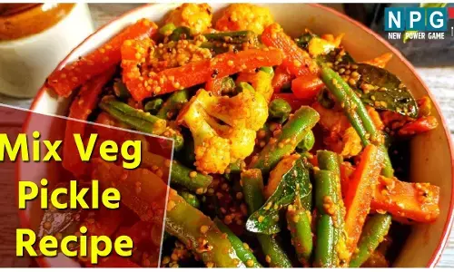 Mix Veg Pickle Recipe : सर्दियों में आ रही लाजवाब सब्जियों से बनाइये स्वादिष्ट मिक्स वेज अचार, बढ़ जाएगा खाने का स्वाद...