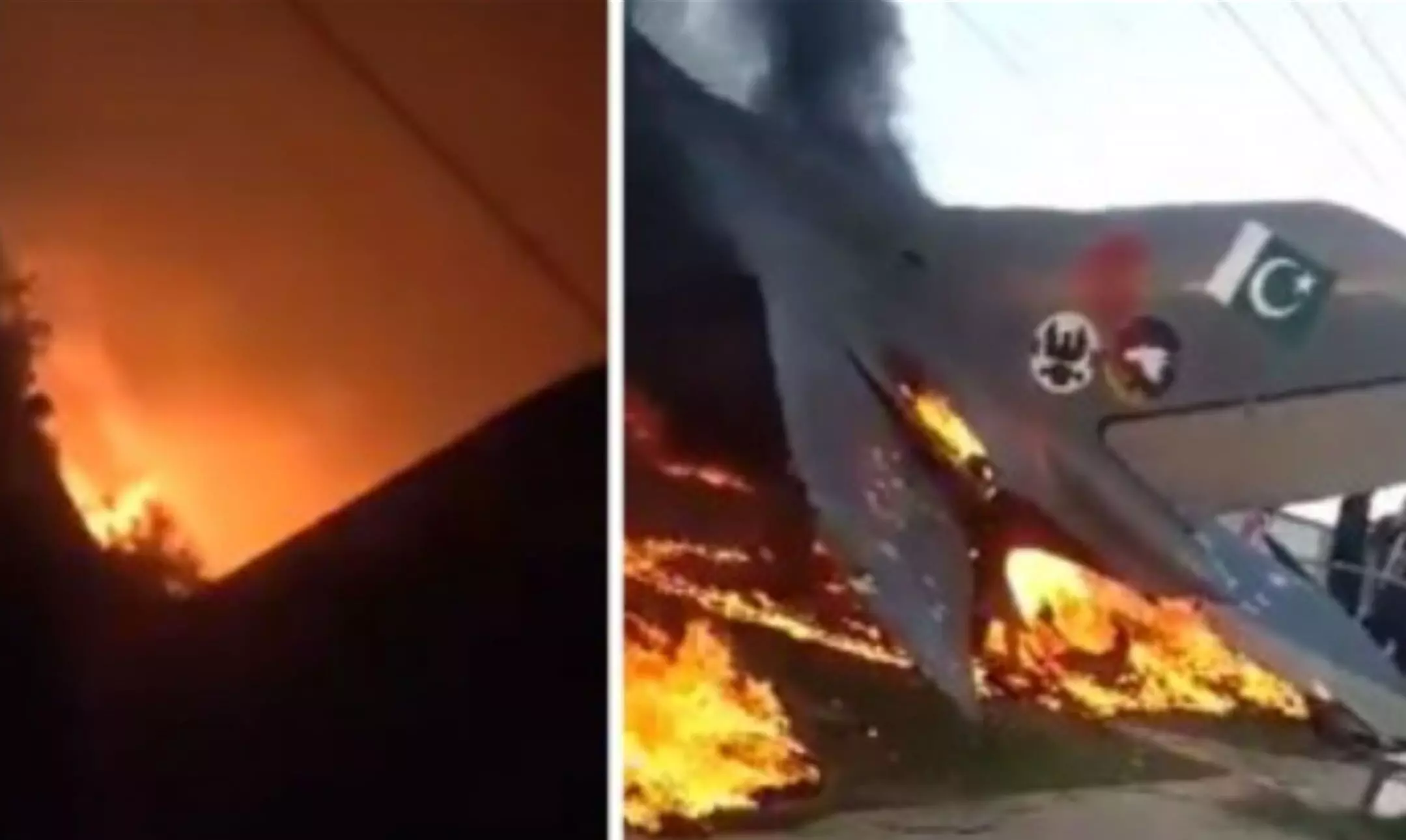 Pakistan Mianwali Airbase Attack: पाकिस्तान के मियांवाली एयरबेस पर आतंकवादी हमला, 3 लड़ाकू विमान क्षतिग्रस्त Pakistan Mianwali Airbase Attack: पाकिस्तान के मियांवाली एयरबेस पर आतंकवादी हमला, 3 लड़ाकू विमान क्षतिग्रस्त