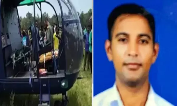 भारतीय नौसेना का हेलीकॉप्टर क्रैश, एक अधिकारी की मौत, पायलट की हालत गंभीर