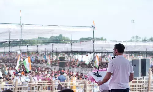 Rahul Gandhi in Jagdalpur : कांग्रेस पार्टी ने आदिवासियों से किया हर वादा निभाया: राहुल गांधी